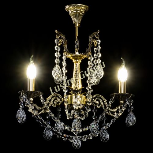 Люстра Мелания 2 лампы Баден в Кирове Гусь Хрустальный