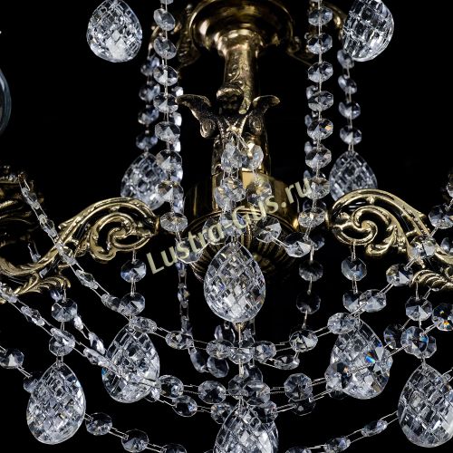 Люстра Мелания 2 лампы Баден в Кирове Гусь Хрустальный