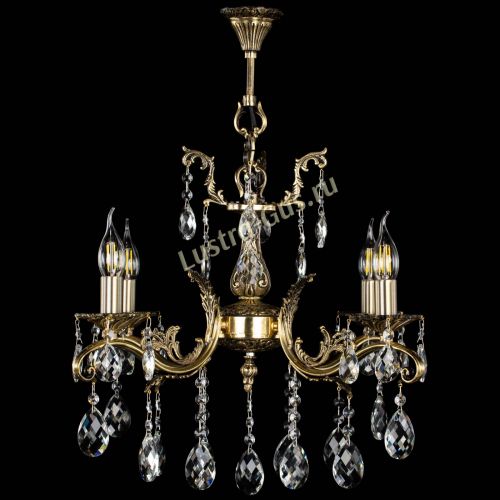 Люстра бронзовая Милана №4/2 баден в Кирове Гусь Хрустальный