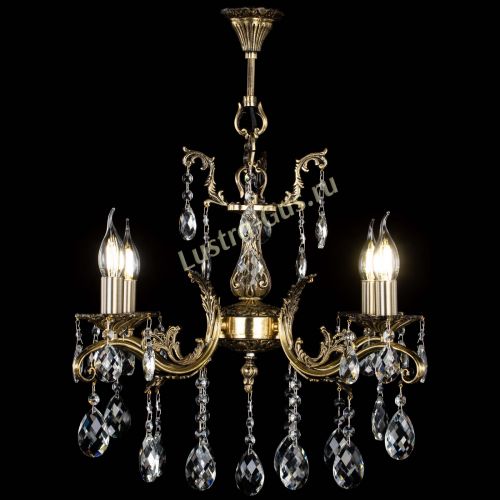 Люстра бронзовая Милана №4/2 баден в Кирове Гусь Хрустальный