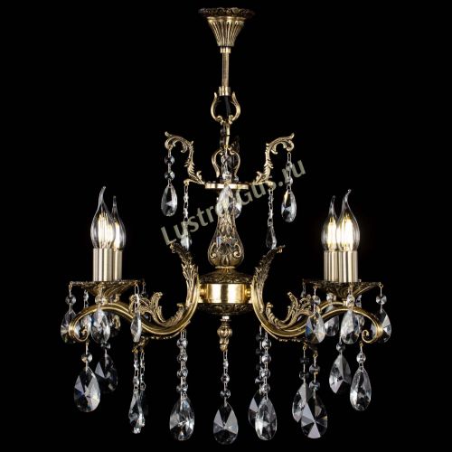 Люстра бронзовая Милана №4/2 лучик в Кирове Гусь Хрустальный