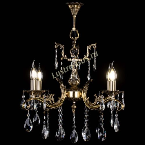 Люстра бронзовая Милана №4/2 журавлик в Кирове Гусь Хрустальный