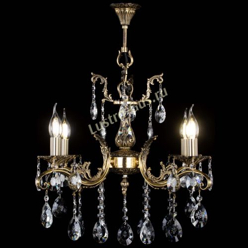 Люстра бронзовая Милана №4/2 звездочка в Кирове Гусь Хрустальный