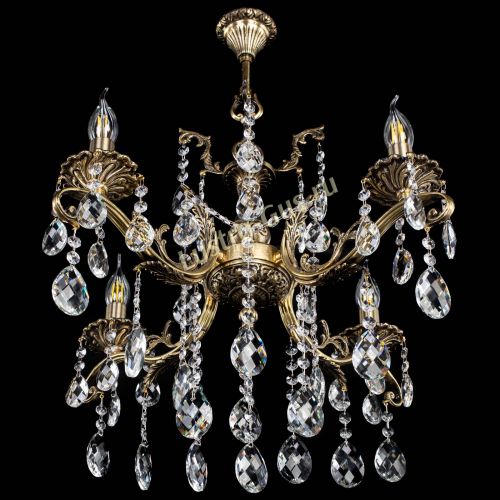 Люстра бронзовая Милана №4 баден в Кирове Гусь Хрустальный