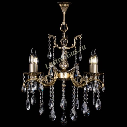 Люстра бронзовая Милана №4 лучик в Кирове Гусь Хрустальный