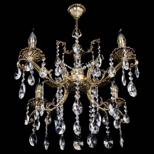 Люстра бронзовая Милана №4 лучик в Кирове Гусь Хрустальный