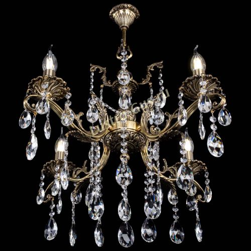 Люстра бронзовая Милана №4 журавлик в Кирове Гусь Хрустальный