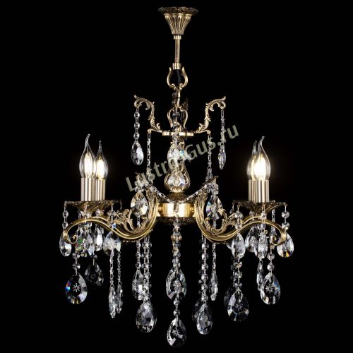 Люстра бронзовая Милана №4 звездочка в Кирове Гусь Хрустальный