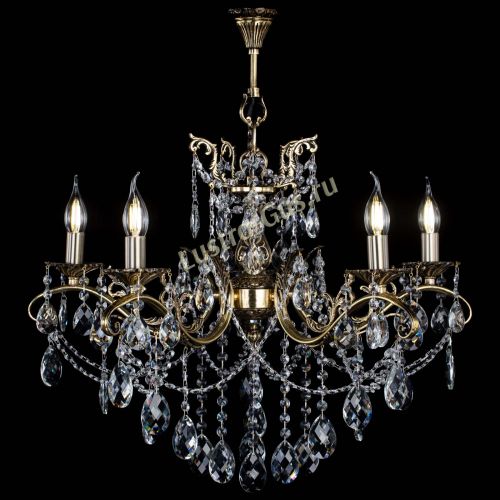 Люстра бронзовая Милана №5/1 баден в Кирове Гусь Хрустальный