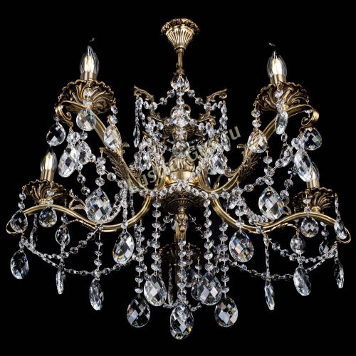 Люстра бронзовая Милана №5/1 баден в Кирове Гусь Хрустальный