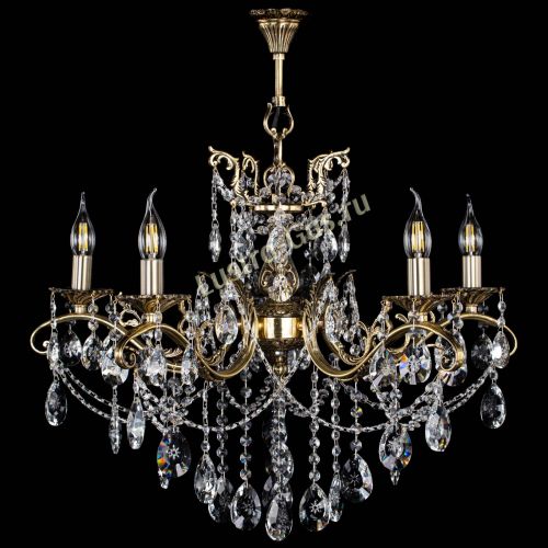 Люстра бронзовая Милана №5/1 звездочка в Кирове Гусь Хрустальный