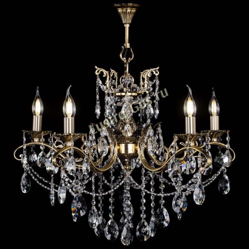 Люстра бронзовая Милана №5/1 звездочка в Кирове Гусь Хрустальный