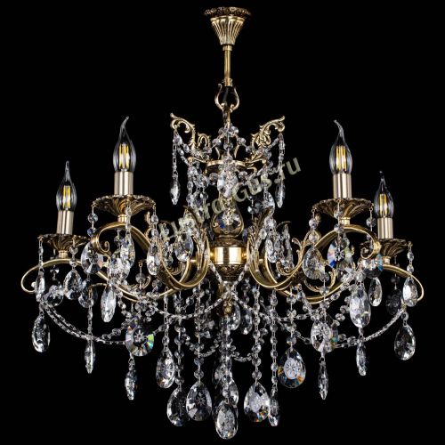 Люстра бронзовая Милана №5/1 звездочка в Кирове Гусь Хрустальный