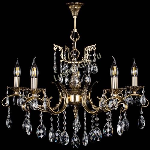 Люстра бронзовая Милана №5/2 баден в Кирове Гусь Хрустальный