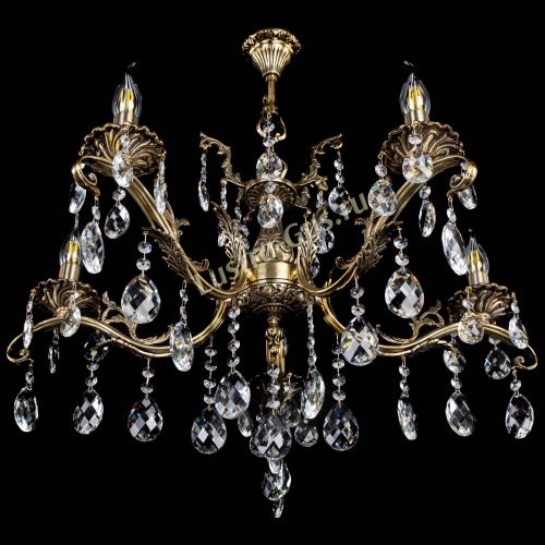 Люстра бронзовая Милана №5/2 баден в Кирове Гусь Хрустальный