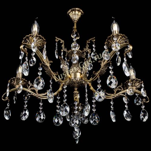 Люстра бронзовая Милана №5/2 баден в Кирове Гусь Хрустальный