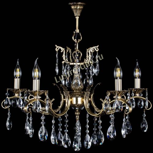 Люстра бронзовая Милана №5/2 журавлик в Кирове Гусь Хрустальный