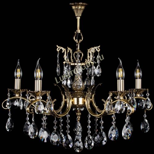 Люстра бронзовая Милана №5/2 звездочка в Кирове Гусь Хрустальный