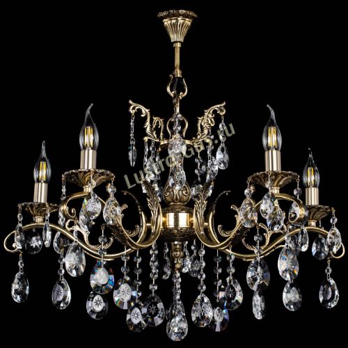 Люстра бронзовая Милана №5/2 звездочка в Кирове Гусь Хрустальный