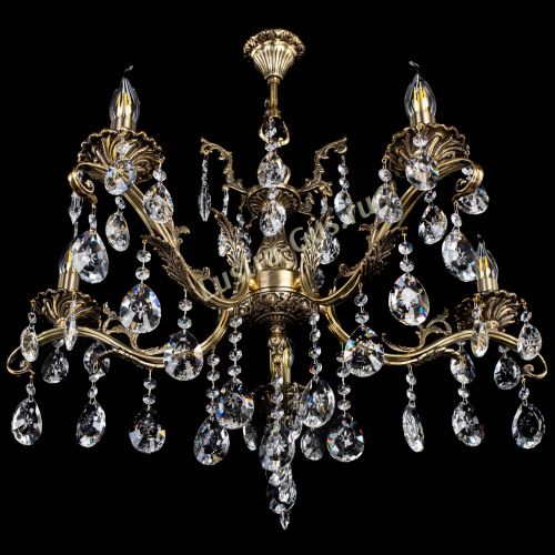 Люстра бронзовая Милана №5/2 звездочка в Кирове Гусь Хрустальный