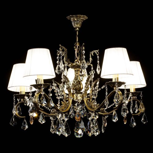 Люстра бронзовая Милана №5 Дубик Прованс в Кирове Гусь Хрустальный