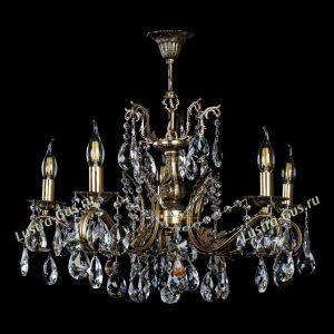 Люстра бронзовая Милана №5 в Кирове отзыв и фото покупателя