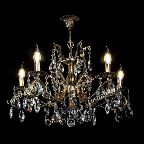 Люстра бронзовая Милана №5 в Кирове Гусь Хрустальный