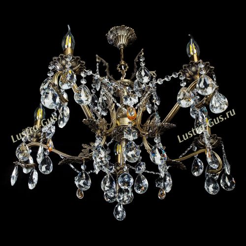 Люстра бронзовая Милана №5 в Кирове Гусь Хрустальный