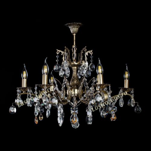 Люстра бронзовая Милана №6 Звездочка в Кирове Гусь Хрустальный