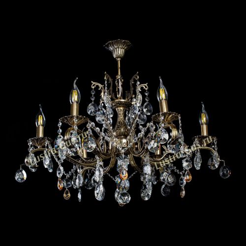 Люстра бронзовая Милана №6 Звездочка в Кирове Гусь Хрустальный