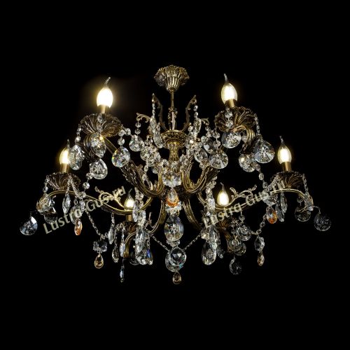 Люстра бронзовая Милана №6 Звездочка в Кирове Гусь Хрустальный