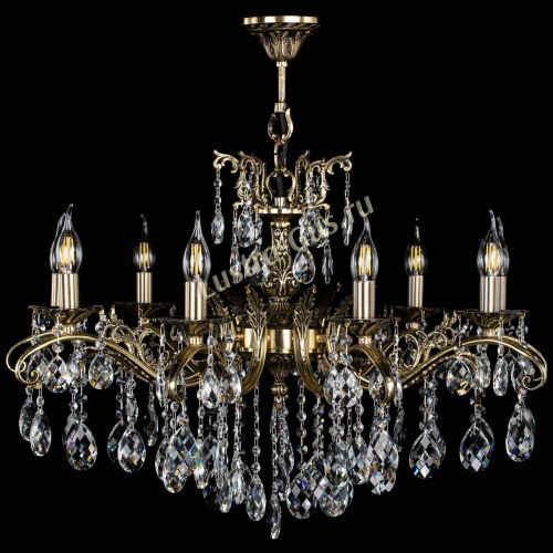 Люстра бронзовая Милана №9/2 баден в Кирове Гусь Хрустальный