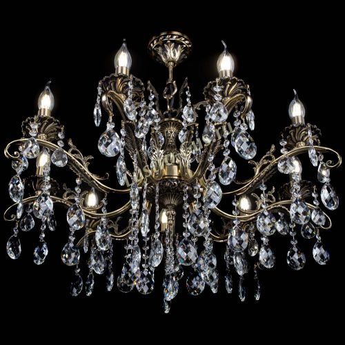 Люстра бронзовая Милана №9/2 баден в Кирове Гусь Хрустальный