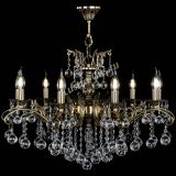 Люстра бронзовая Милана №9/2 шар в Кирове