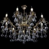 Люстра бронзовая Милана №9/2 шар в Кирове