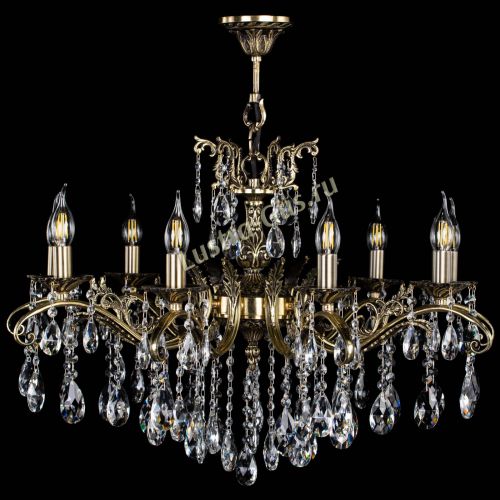 Люстра бронзовая Милана №9/2 журавлик в Кирове Гусь Хрустальный