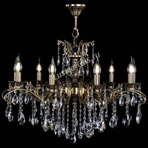 Люстра бронзовая Милана №9/2 журавлик в Кирове Гусь Хрустальный