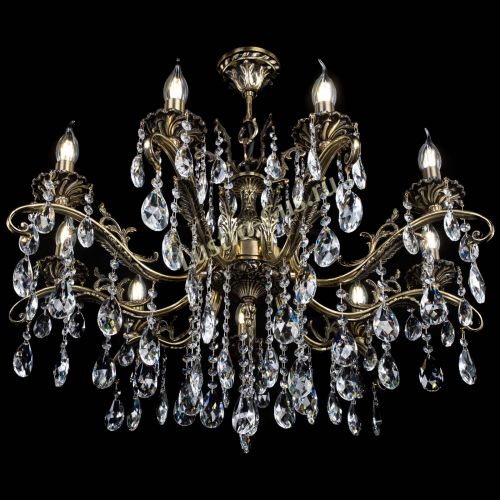 Люстра бронзовая Милана №9/2 журавлик в Кирове Гусь Хрустальный