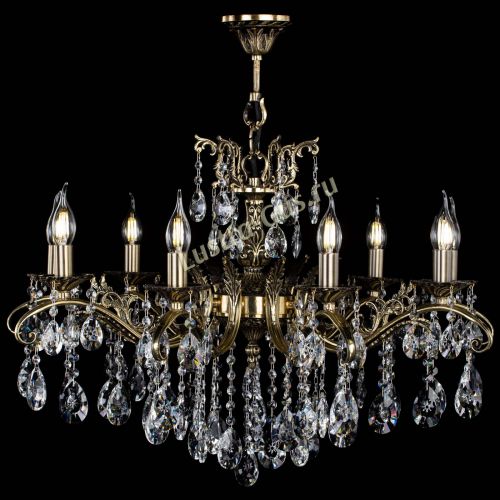 Люстра бронзовая Милана №9/2 звездочка в Кирове Гусь Хрустальный