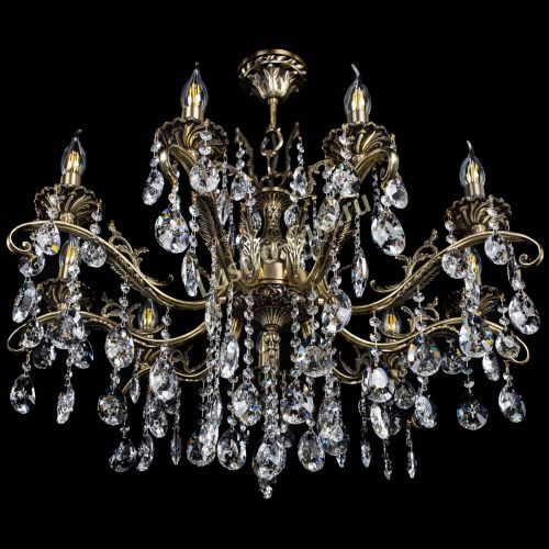 Люстра бронзовая Милана №9/2 звездочка в Кирове Гусь Хрустальный