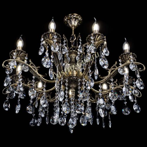 Люстра бронзовая Милана №9/2 звездочка в Кирове Гусь Хрустальный