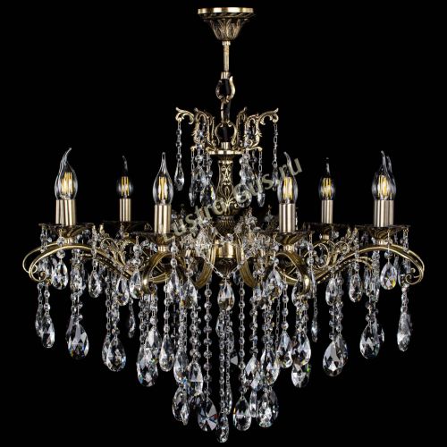 Люстра бронзовая Милана №9 журавлик в Кирове Гусь Хрустальный