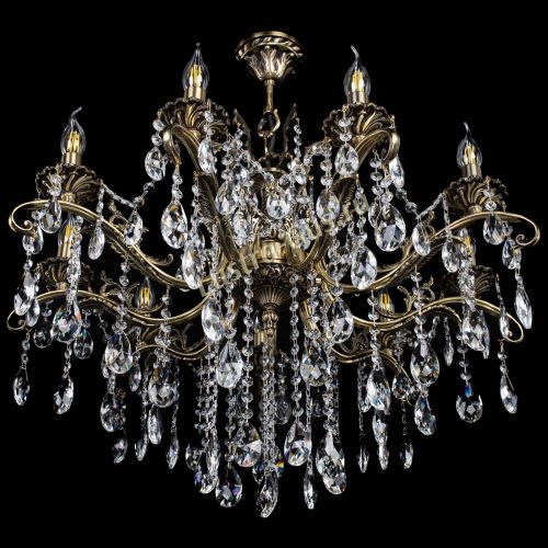 Люстра бронзовая Милана №9 журавлик в Кирове Гусь Хрустальный