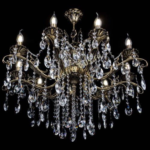 Люстра бронзовая Милана №9 журавлик в Кирове Гусь Хрустальный