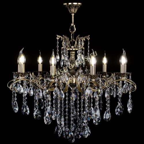 Люстра бронзовая Милана №9 звездочка в Кирове Гусь Хрустальный