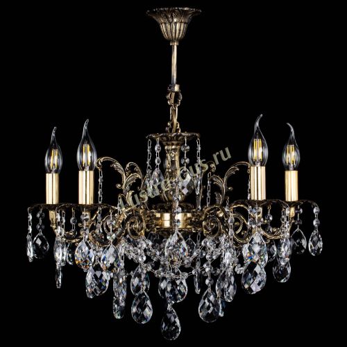 Люстра бронзовая Муза №5 баден в Кирове Гусь Хрустальный