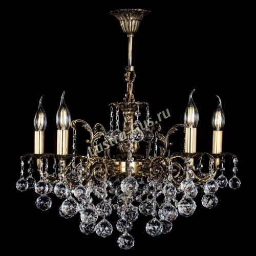 Люстра бронзовая Муза №5 шар в Кирове Гусь Хрустальный
