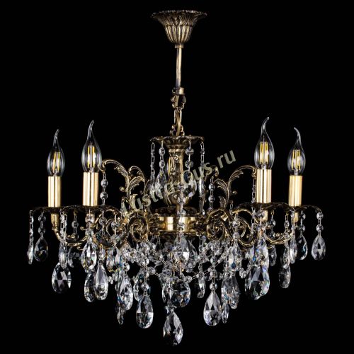 Люстра бронзовая Муза №5 журавлик в Кирове Гусь Хрустальный