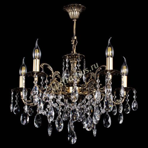 Люстра бронзовая Муза №5 журавлик в Кирове Гусь Хрустальный