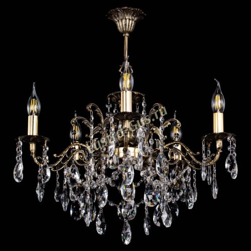 Люстра бронзовая Муза №5 журавлик в Кирове Гусь Хрустальный